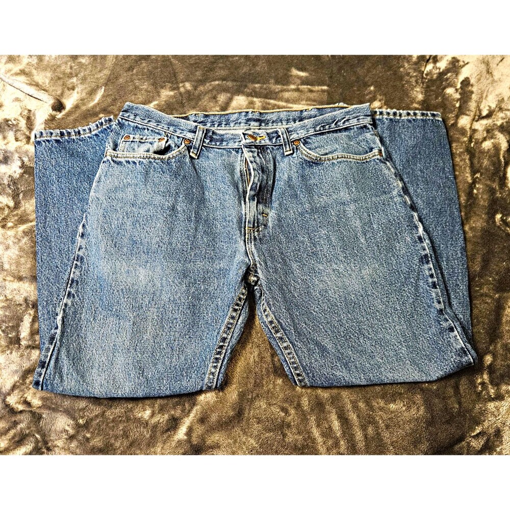 Wrangler Premium Quality Men's Jeans Size 34x29 Regular Fit Straight Leg  Denim